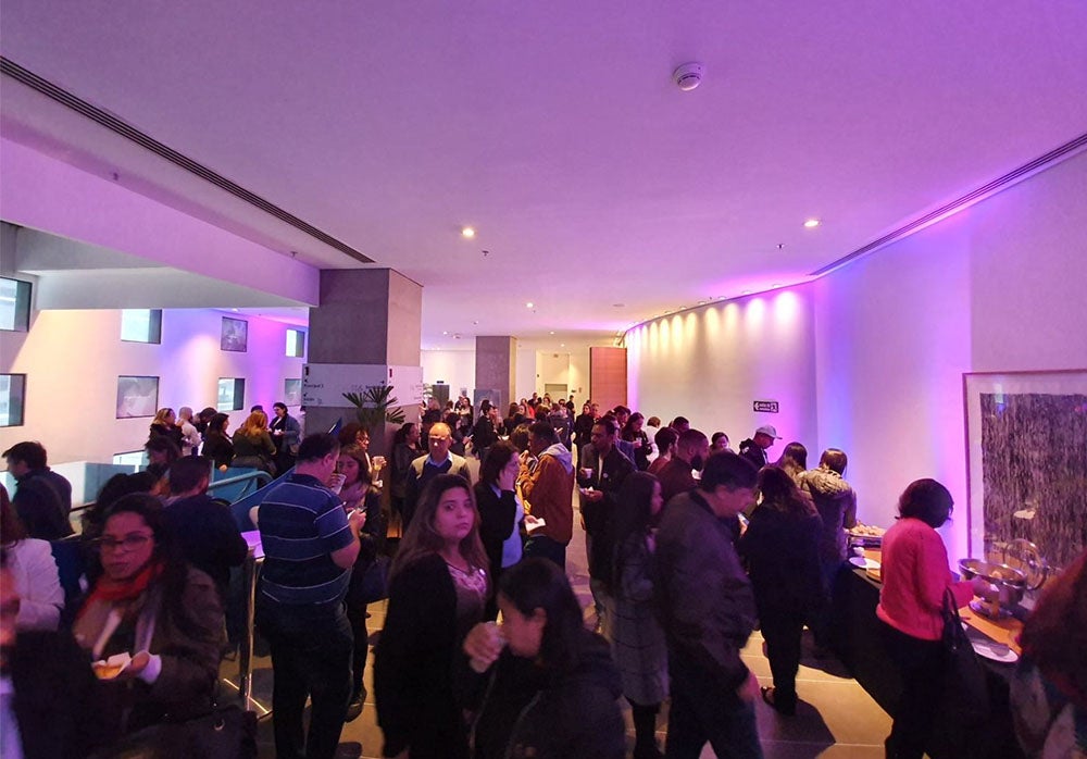 Público no Primeiro evento filho Fertilidade Em foco